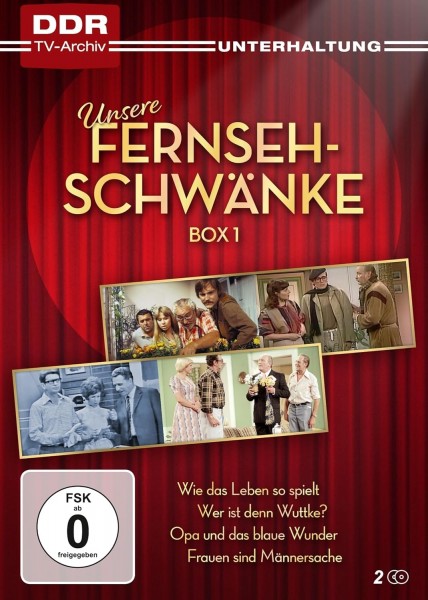 DDR Fernsehschwänke Box 1 - 2 DVDs