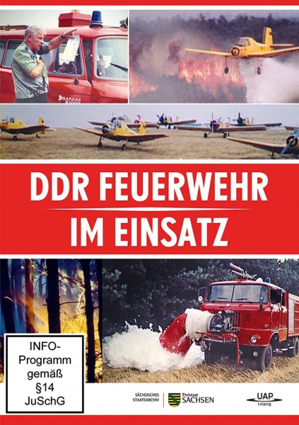 DDR Feuerwehr im Einsatz-Originalaufnahmen DVD