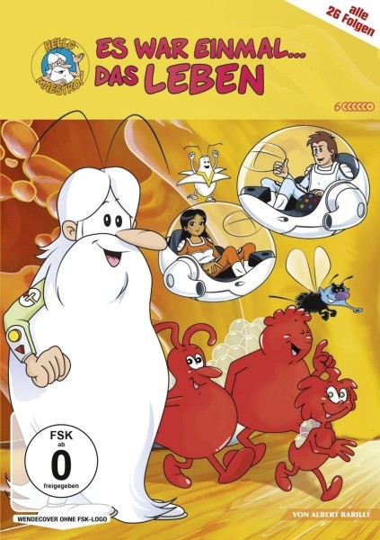 Es war einmal... das Leben - Trickfilmserie 6 DVDs