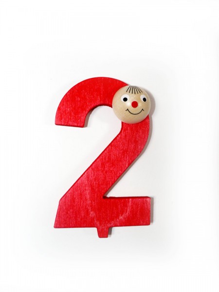 Geburtstagszahl "2"