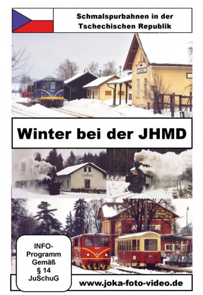 Winter bei der JHMD- Schmalspurbahnen in der CZ #
