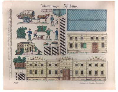 Ausschneidebogen  Ankleidepuppen VERLAG R.-T FREIHOFF Nostalgie