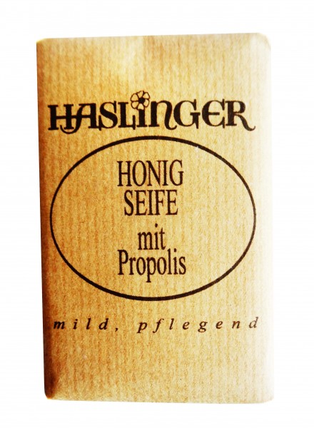 Haslinger Honigseife mit Propolis (150g)