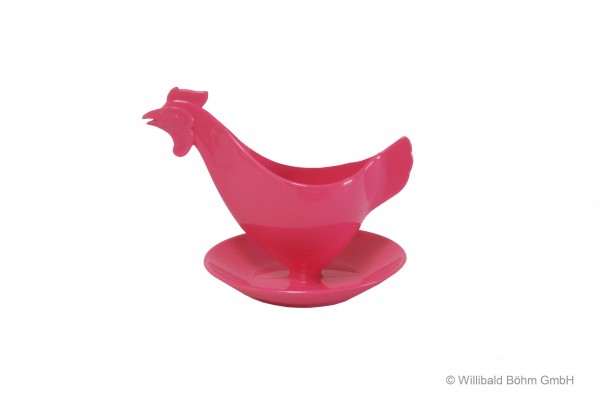 Eierbecher "Huhn" pink