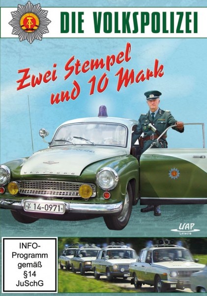 Die Volkspolizei - Zwei Stempel und 10 Mark