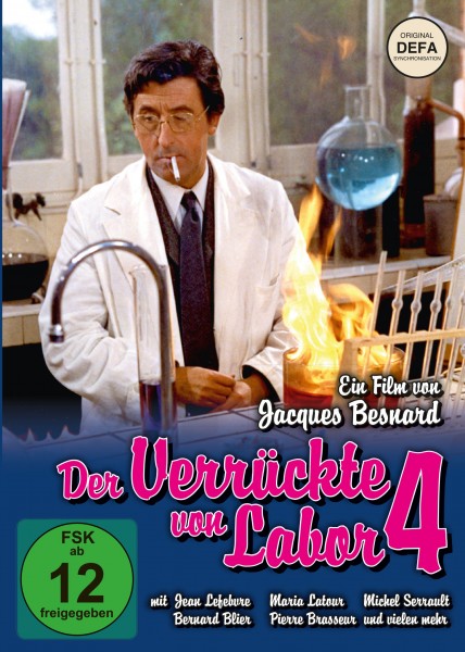 DVD "Der Verrückte von Labor 4" Jaques Besnard