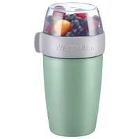 Vorschau: Müsli/Joghurt -Becher to go 700 ml mintgrün Vorschau: Müsli/Joghurt -Becher to go 700 ml mintgrün