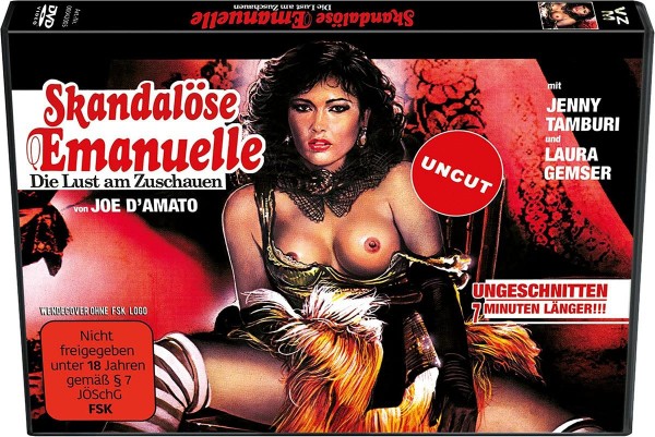 Skandalöse Emanuelle Lust am Zuschauen, uncut DVD
