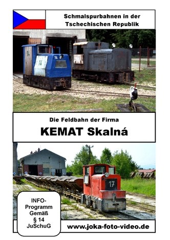 Feldbahn Kemat Skalná Schmalpur in Tschechien