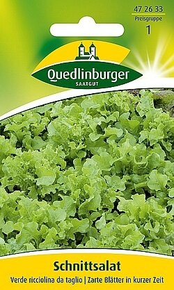 Schnittsalat Verde ricciolina Quedlinburger 50 g