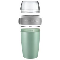 Vorschau: Müsli/Joghurt -Becher to go 700 ml mintgrün Vorschau: Müsli/Joghurt -Becher to go 700 ml mintgrün