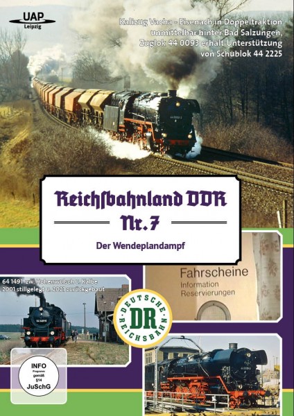 Reichsbahnland DDR Nr. 7 Der Wendeplandampf DVD