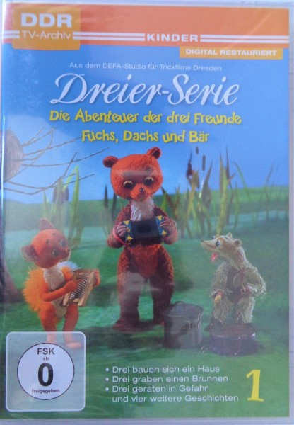 Dreier-Serie Vol. 1  (Trickfilm)
