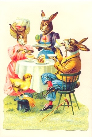 Aufstellschmuckkarte Oster