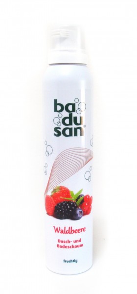 Dusch- und Badeschaum, Waldbeere, 200ml