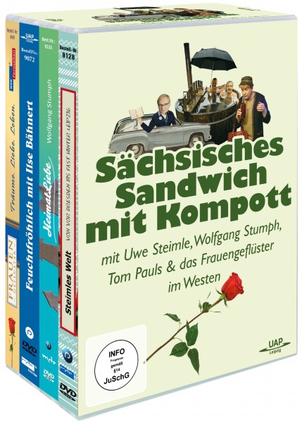 Sächsisches Sandwich mit Kompott, 4 DVD Box