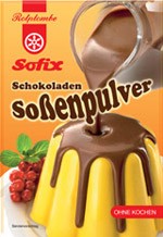 Sofix Rotplombe Schokosoße, 40g Soßenpulver