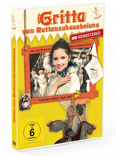Gritta von Rattenzuhausbeiuns Kinderfilm DVD