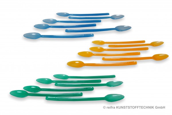 Longdrinklöffel, 6-er Pack, Sonderfarbe