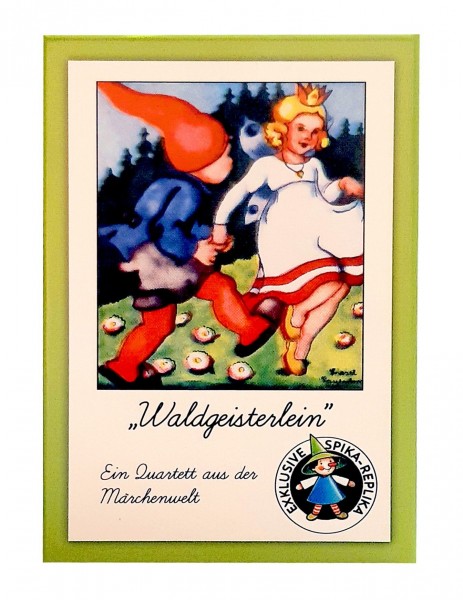 Kartenspiel Quartett "Waldgeisterlein" Spika