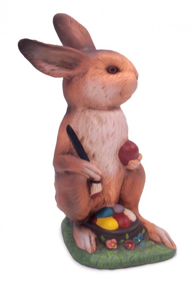 Hase, Eier bemalend
