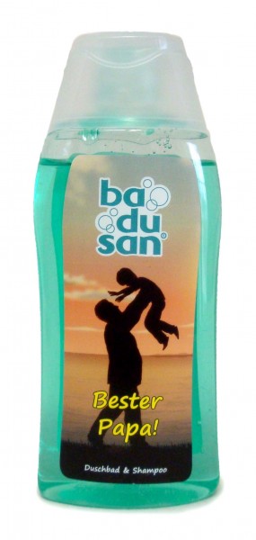 Badusan Duschbad Bester Papa Exotic eisblau 200 ml