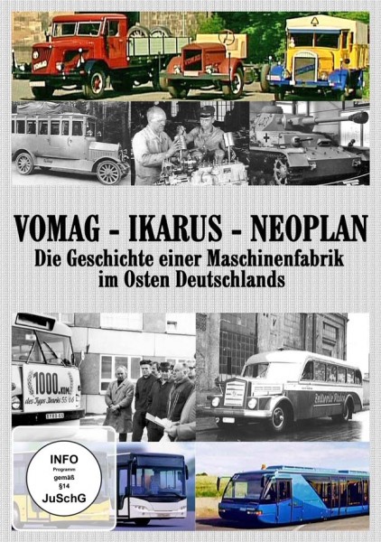 Vomag Ikarus Neoplan Maschinenfabrik im Osten