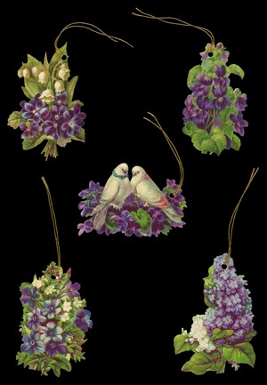 Geschenkanhänger Blumen