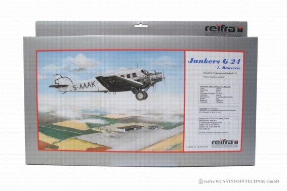 Flugzeugmodell Junkers 24 Bauserie 1
