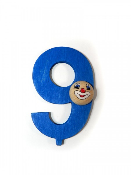 Geburtstagszahl "9"