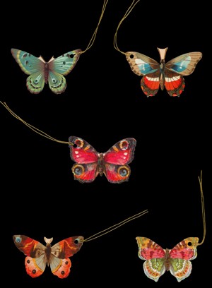 Geschenkanhänger Schmetterlinge