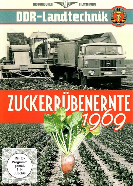 DDR Landtechnik Zuckerrübenernte 1969