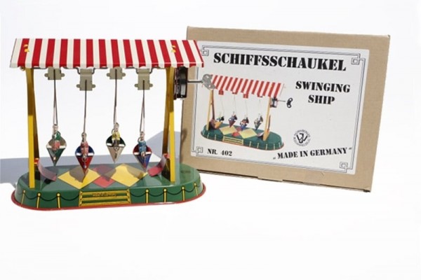 Schiffschaukel mit Figuren 22x17cm Made in Germany