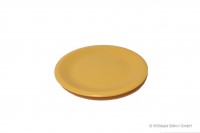 Dessertteller, pastell-gelb Dessertteller, pastell-gelb
