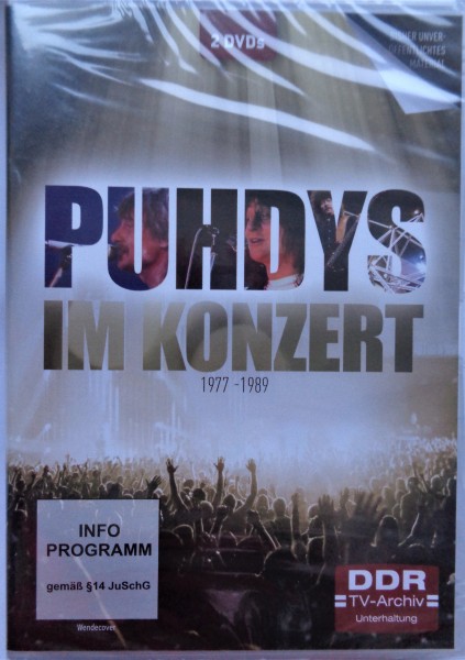 Puhdys im Konzert, 1977-1989 2 DVDs