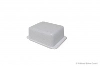 Butterdose, granit-weiß Butterdose, granit-weiß