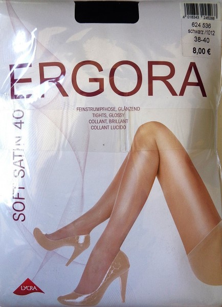 ERGORA Satin Feinstrumpfhose 38/40 - 40 den Glanz