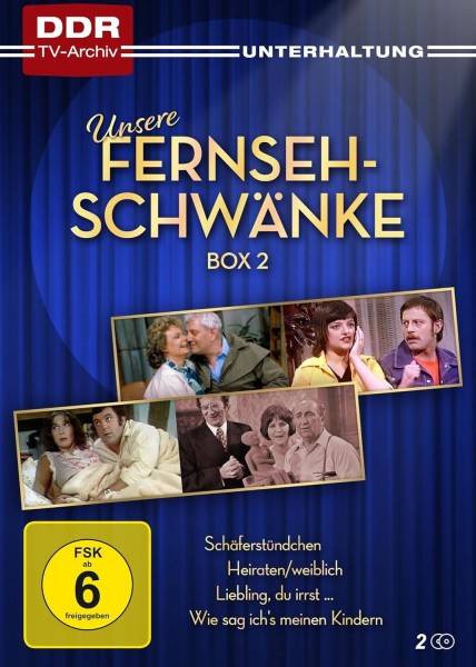 DDR Fernsehschwänke Box 2 - 2 DVDs