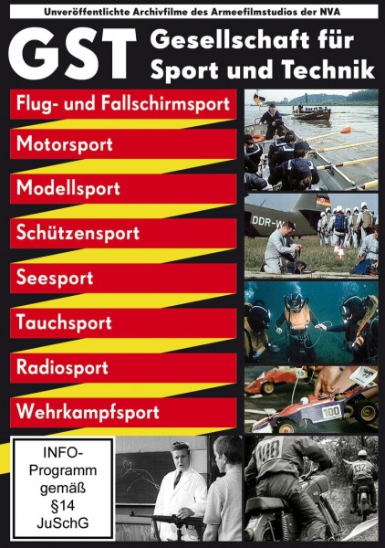 GST Gesellschaft für Sport und Technik DDR  DVD