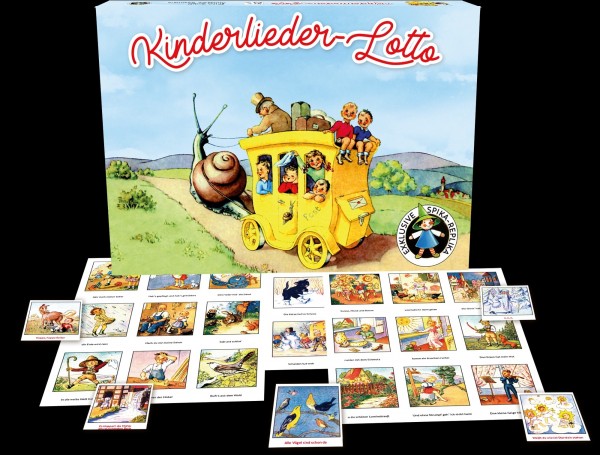 Kinderlieder - Lotto (mit Liederheft) Spika