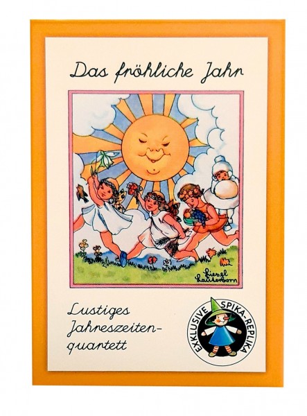 Kartenspiel Quartett "Das Fröhliche Jahr" Spika