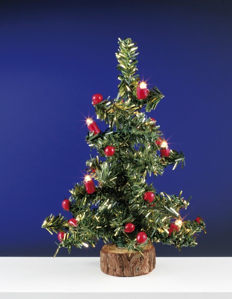 Großer Weihnachtsbaum für Puppenstube