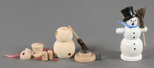 Bastelsatz Rauchmann Schneemann