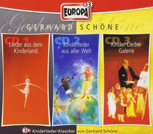 Kinderlieder-Klassiker Gerhard Schöne 3 CD´s