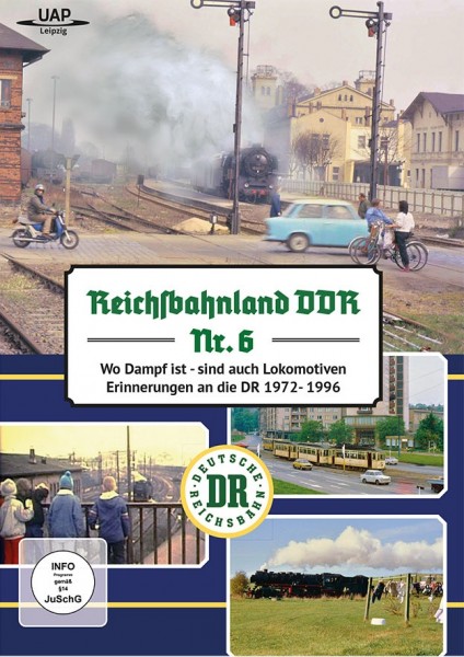 Reichsbahnland DDR Nr. 6 DVD UAP Leipzig