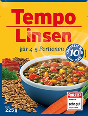 Tempo Linsen 225g