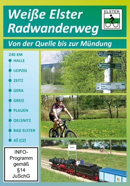 Weiße Elster Radwanderweg von der Quelle zur Mündu