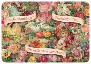 Schmuckdose Geschenkbox neutral Blumenmuster Deko