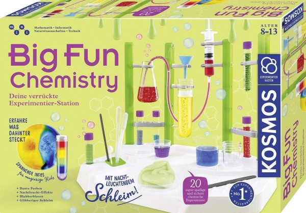 Big fun chemisty Kosmos Chemielabor 8-13 J