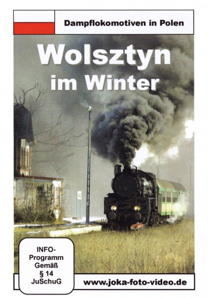 Dampfloks Wolsztyn (Wollstein) im Winter 2005 2006
